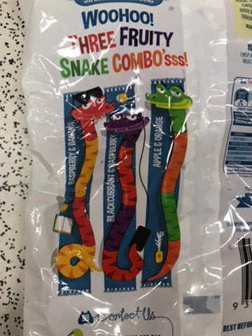 Natural Confectionary Co The Natural Confectionery Co Rainbow Snakes 220g Bag 4 Natural Confectionary Co The Natural Confectionery Co Rainbow Snakes 220g Bag