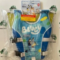Treatsfromoz Bluey Swim Vest