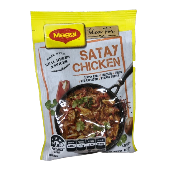 Maggi Satay Chicken 3 Maggi Satay Chicken