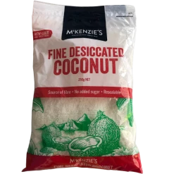 Treatsfromoz McKenzie's Fine Desiccated Coconut 250g Fan Favourites