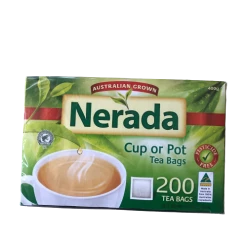Nerada Cup Or Pot 200 Teabags Coffee, Tea, Milo