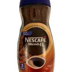 Nescafe Blend 43 Mild Roast 250gm Coffee, Tea, Milo