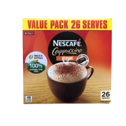 Coffee, Tea, Milo Nescafe Cappuccino Strong 26 Serves 332g
