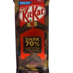 Nestle Kit Kat 70% Dark Chocolate Block 170g