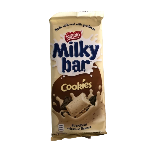 Chocolate Nestle Milky Bar Cookies 180g 3 Chocolate Nestle Milky Bar Cookies 180g