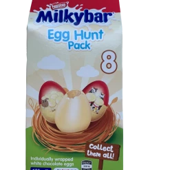 Nestle Milky Bar Easter Chocolate Egg Hunt 8 Pack 120g