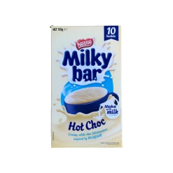 Nestle Milkybar Hot Chocolate - 10 Sachets - 165g Coffee, Tea, Milo