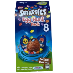 Chocolate Nestle Smarties Egg Hunt Pack 140g