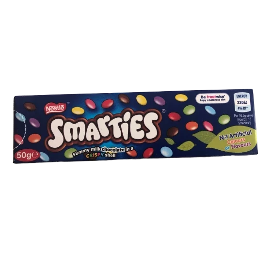 Nestle Chocolate Smarties 50g 3 Nestle Chocolate Smarties 50g