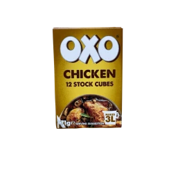 Oxo Chicken Flavour - 12 Stock Cubes Pantry