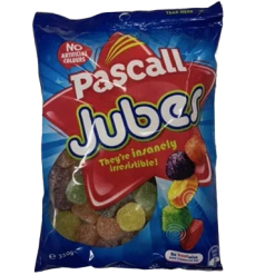 Lollies Pascall Jubes 350g