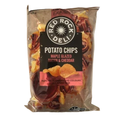Red Rock Deli Maple Glazed Bacon & Cheddar 165g Chips