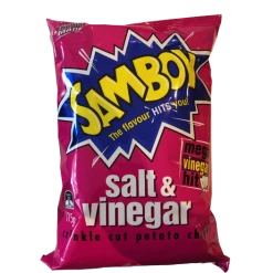 Samboy Salt & Vinegar Chips 175g
