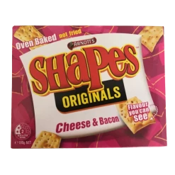 Arnotts Arnott's Shapes Cheese & Bacon 180g