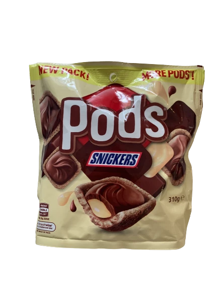 Mars Snickers Pods Family Pack 310g 3 Mars Snickers Pods Family Pack 310g
