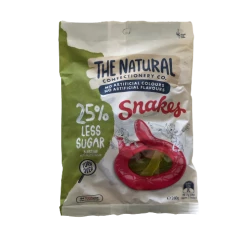 Natural Confectionary Co Natural Confectionery Co Snakes 25% Less Sugar 260g