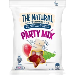 Natural Confectionary Co The Natural Confectionery Co. Party Mix 240g Lollies