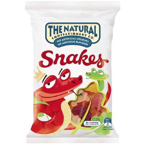Natural Confectionary Co The Natural Confectionery Co Snakes 260g 3 Natural Confectionary Co The Natural Confectionery Co Snakes 260g