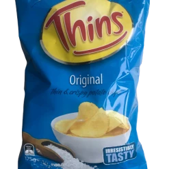 Thins Chips 175g (5 Flavours Available)