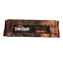 Arnotts Arnott's Tim Tam Murray River Salted Caramel 175g Biscuits