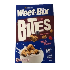 Sanitarium Cereal Weet-Bix Bites Wild Berry 500g