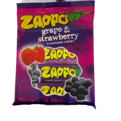 Zappo Strawberry & Grape 4 Pack 104g