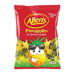Allens Allen's Pineapples 170g Lollies