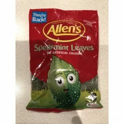 Allens Allen's Spearmint Leaves 190g Lollies