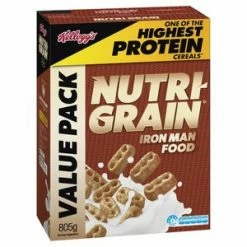 Kelloggs Nutrigrain 765gx10 Boxes Cereal